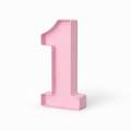 Números S/ Iluminação Rosa